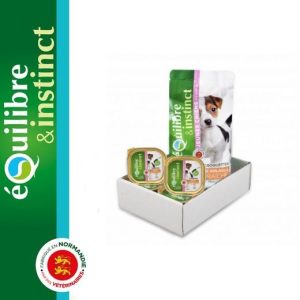 Pack découverte chiot riche en volaille (5 pièces) Equilibre & Instinct