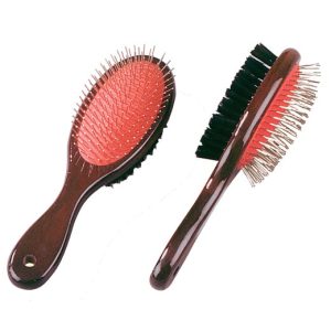 Brosse 2 usages pour chien et chat  : Brosse 2 usages