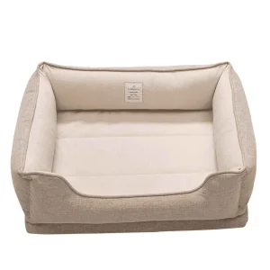 Panier à mémoire de forme lavable pour bull terrier