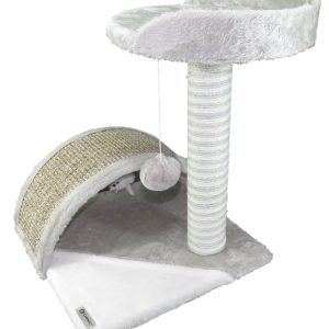 Arbre a chat Charlton gris. 35 x 35 x 45 cm. pour chaton