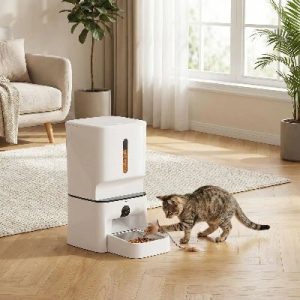 DISTRIBUTEUR CROQUETTE CHAT AUTOMATIQUE | WiFiCam™