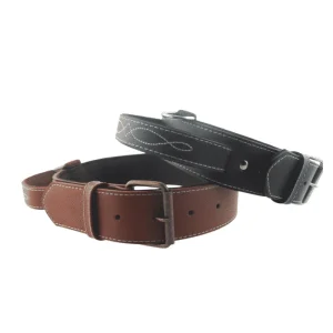 Collier en cuir avec poignée pour gros chien