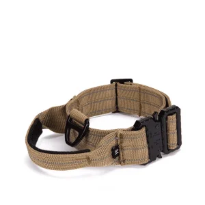 Collier large avec poignée pour chien