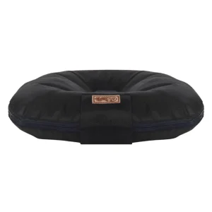 Coussin indestructible lavable noir pour chien