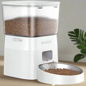 Distributeur Croquettes - AutomaticPetFeeder™ - Blanc