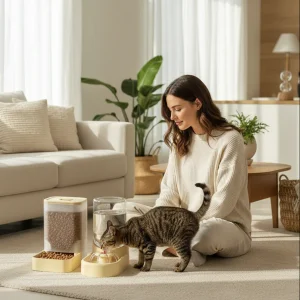 DISTRIBUTEUR EAU POUR CHAT | Eau Circulaire™