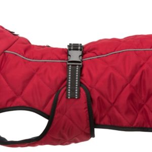 manteau Minot taille M  encolure max 45 cm. couleur rouge. pour chien.