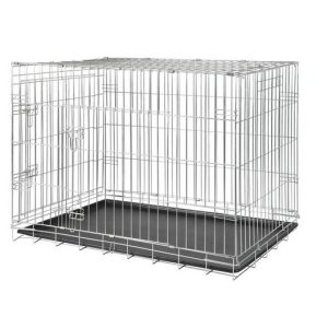 Cage de transport FOT métal pliante 2 portes taille T4